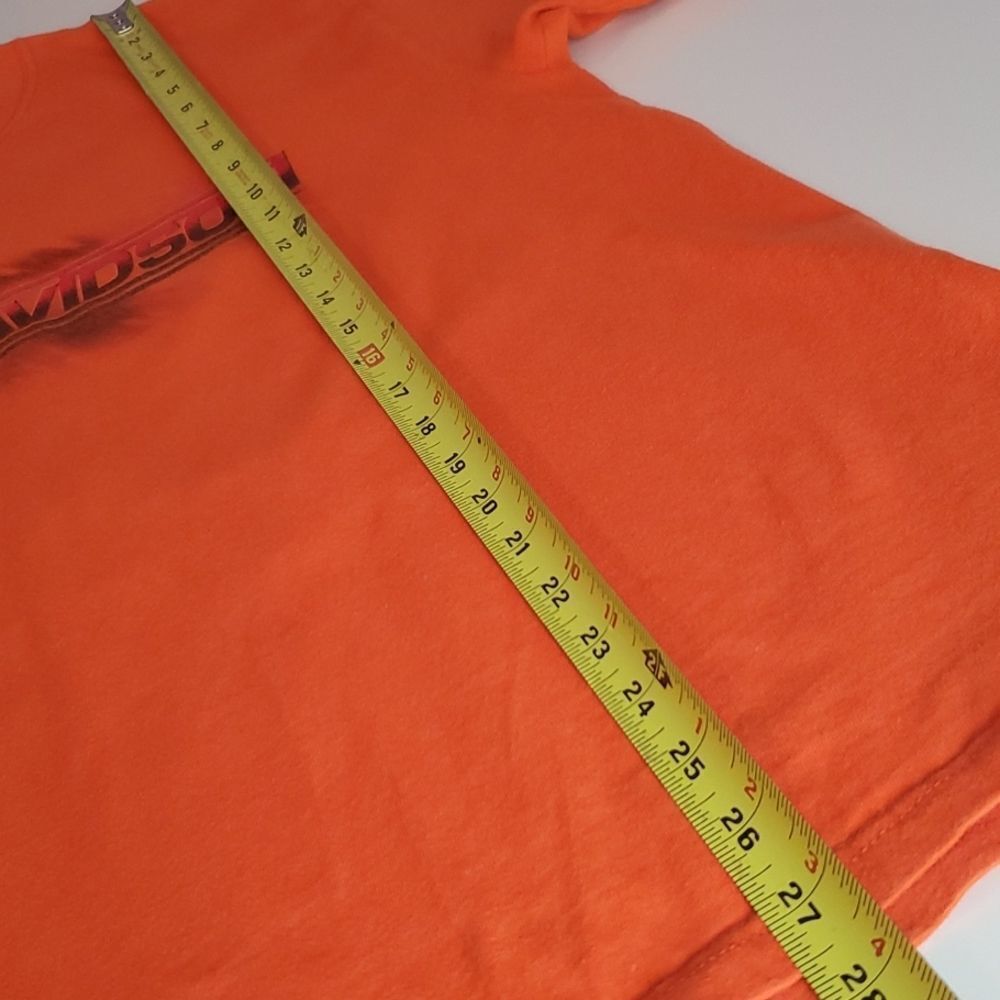 VINTAGE HARLEY DAVIDSON 2001 2003 GRAY ORANGE TSHIRT MUSCLE SHIRT SHIRTS L XL - Picture 10 of 16